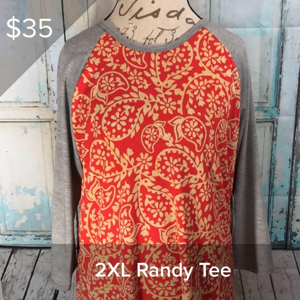Lularoe Randy tee